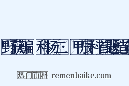 野获编·科场二·甲辰科首题造句是什么意思的图片